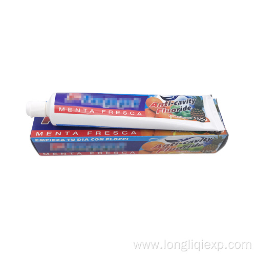 150g Deep whitening fruit flavor toothpaste for sale